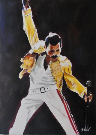Freddy Mercury en concert